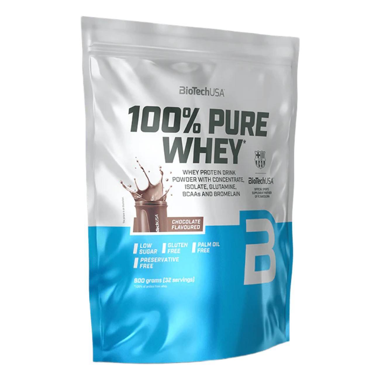 BioTechUSA 100% Pure Whey (900gr) – Premium Πρωτεΐνη Ορού Γάλακτος