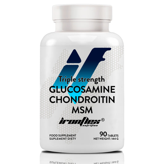 Ironflex Nutrition Glucosamine Chondroitin Msm Triple Strength  90 ταμπλέτες