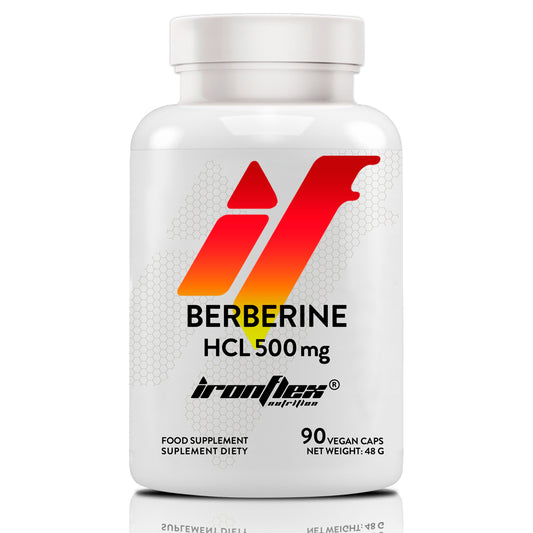Ironflex Berberine HCL 500mg (90 Vegan Caps)
