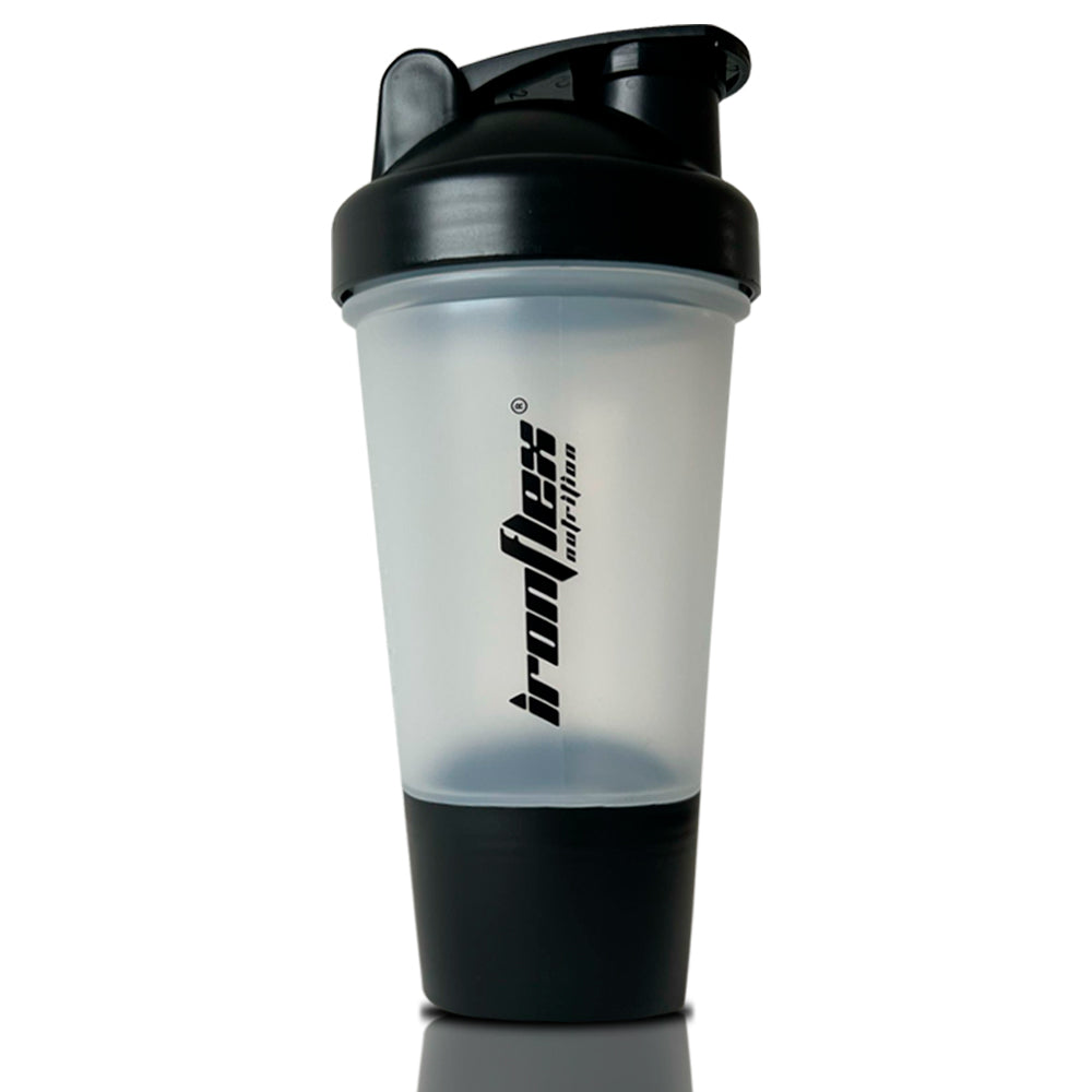 IronFlex Premium Shaker Πρωτεΐνης 500ml Πλαστικό Διάφανο