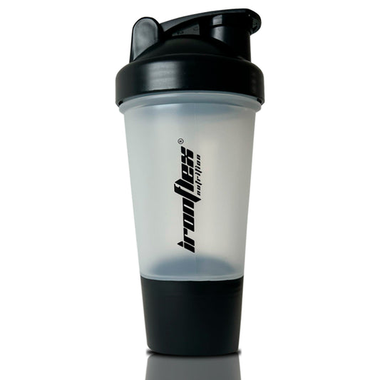 IronFlex Premium Shaker Πρωτεΐνης 500ml Πλαστικό Διάφανο