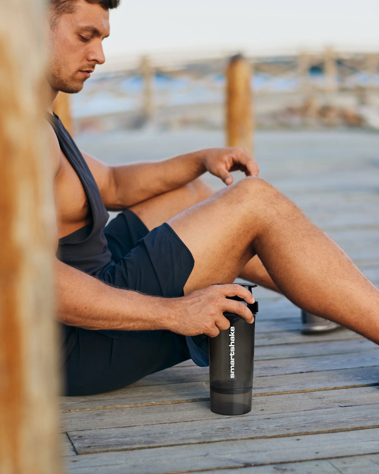 SmartShake One Shaker Πρωτεΐνης 800ml Πλαστικό