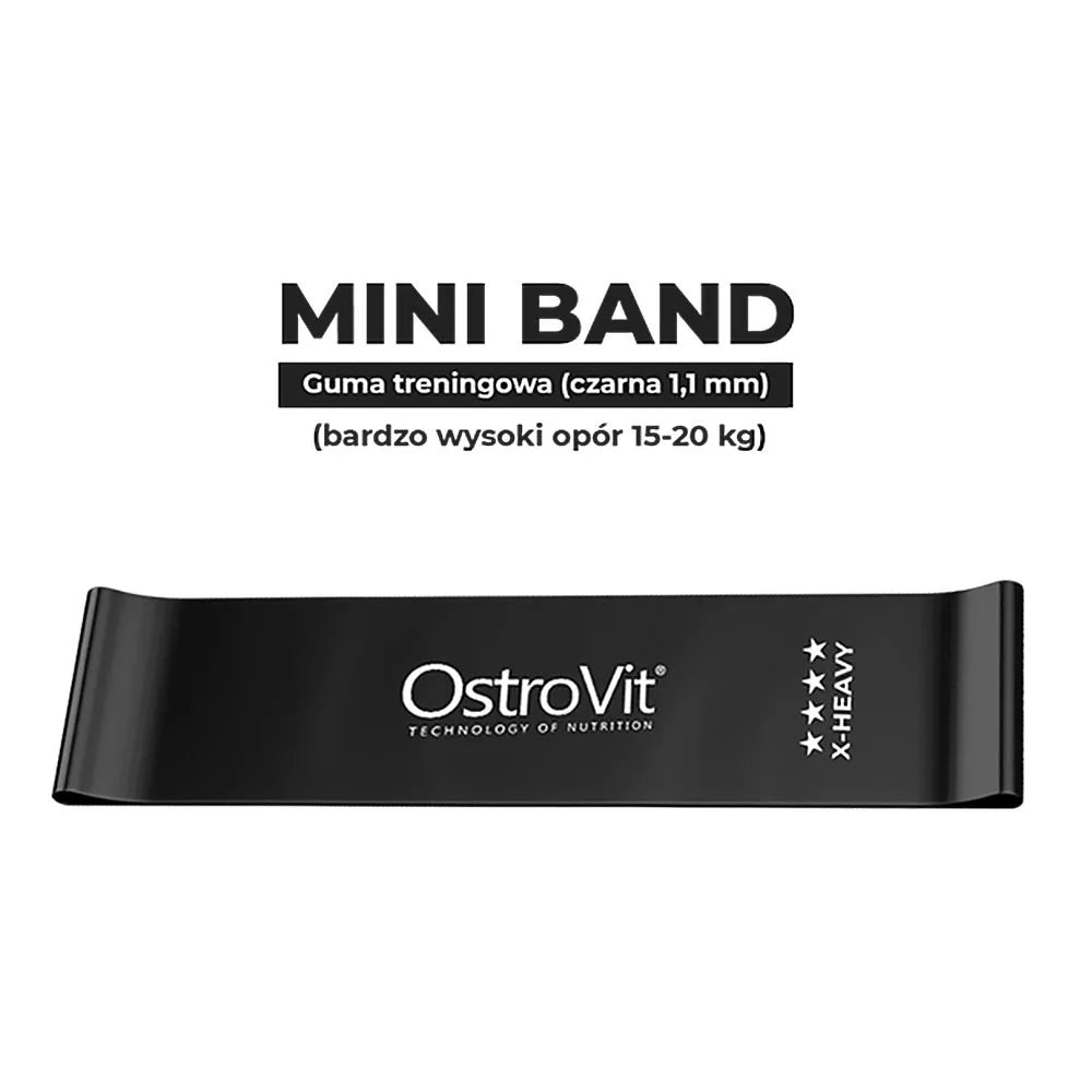OstroVit Training Bands (Σετ 4 τεμαχίων + Τσαντάκι Μεταφοράς)