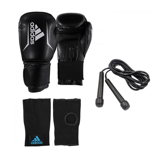 Πυγμαχικό Σετ adidas SET MEN, Μαύρο