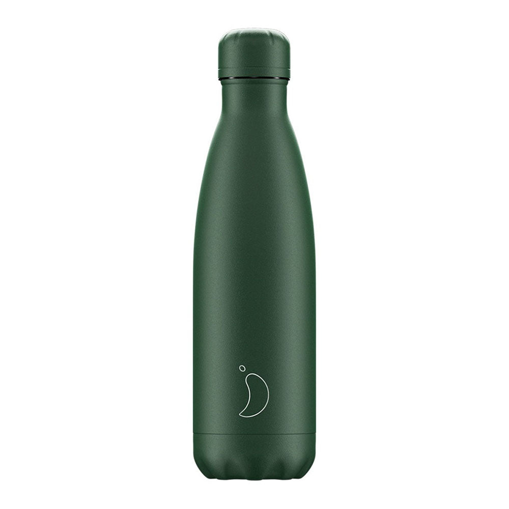 Chilly's Matte Green Μπουκάλι Θερμός 0.5lt