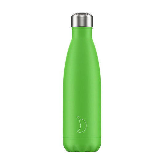 Chilly's Neon Edition Green Μπουκάλι Θερμός 0.5lt
