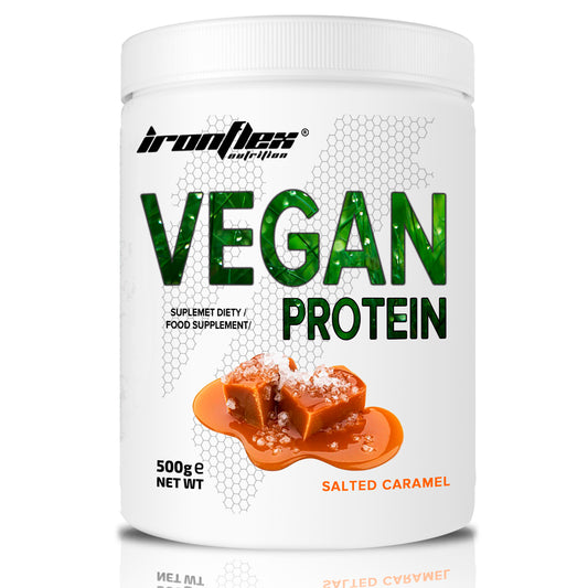 IronFlex Vegan Protein – Salted Caramel 500g