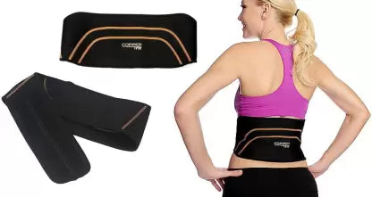 Ζώνη υποστήριξης μέσης Copper Fit Back Pro, Μαύρο