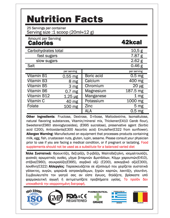 GoldTouch Nutrition Electrolytes με Γεύση Citrus 300gr