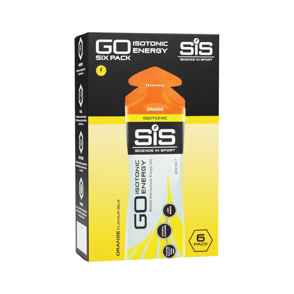 Science in Sport (SiS) GO Isotonic Energy Gels (6x60ml)