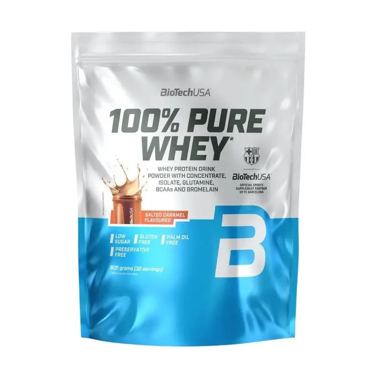 BioTechUSA 100% Pure Whey (900g) – Premium Πρωτεΐνη Ορού Γάλακτος