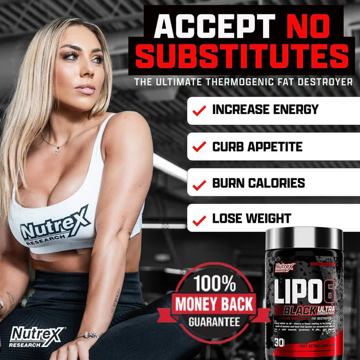 Nutrex Lipo 6 Black Ultra Concentrate Extreme 60 κάψουλες
