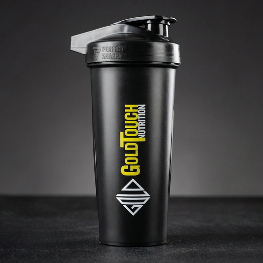 GoldTouch Nutrition Shaker Πρωτεΐνης 700ml Πλαστικό Μαύρο