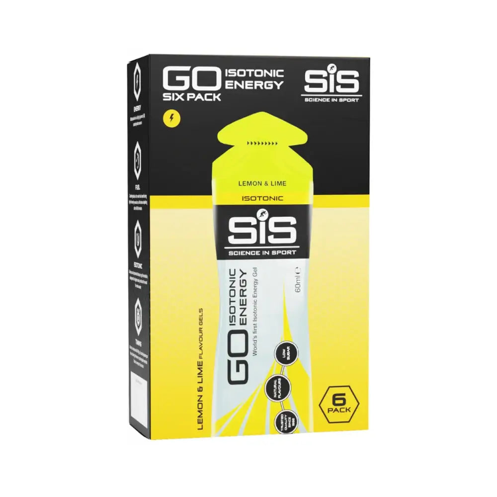 Science in Sport (SiS) GO Isotonic Energy Gels (6x60ml)