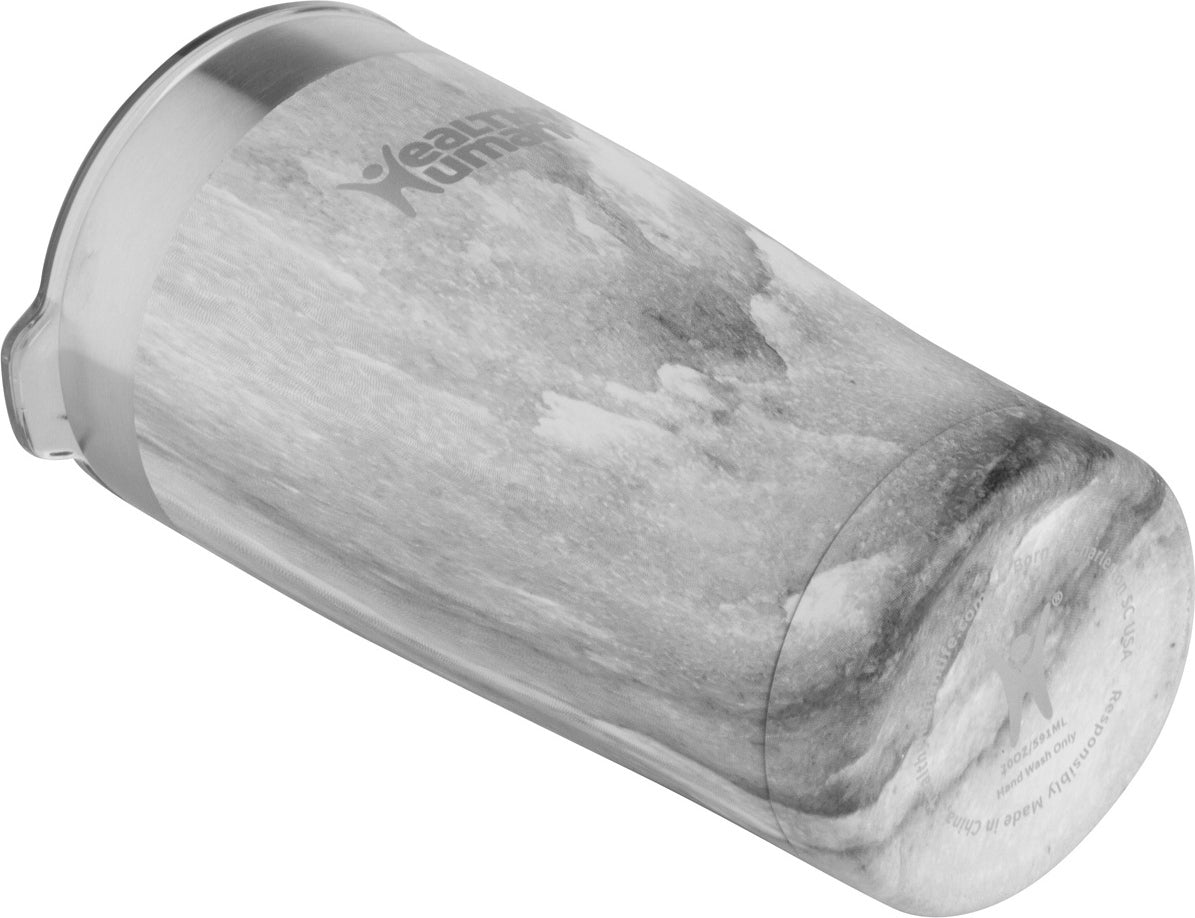 Healthy Human Cruiser Tumbler Stone White Ποτήρι Θερμός με Καλαμάκι 0.59lt