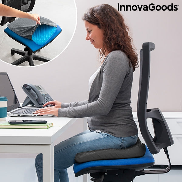 InnovaGoods Hexafresh Honeycomb Silicone Gel Pillow