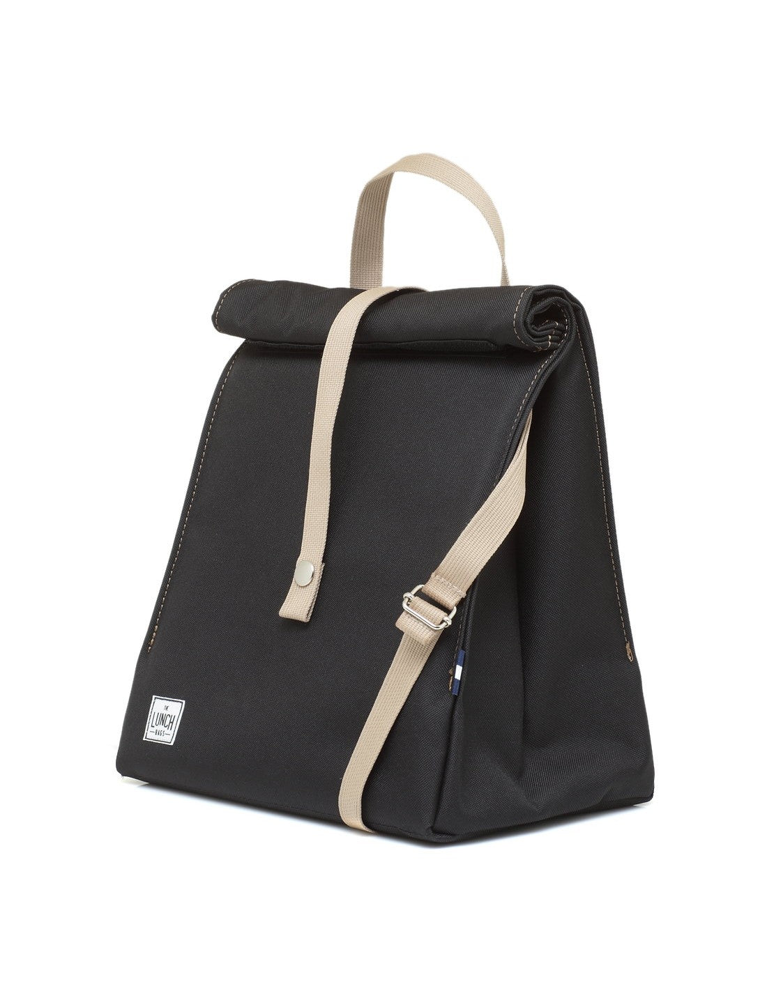 The Lunch Bags Original Plus Black Isothermal Bag 8lt